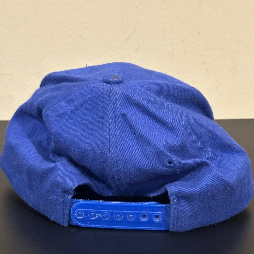 Vintage Logo 7 St Louis Rams youth Snapback Hat Blue NFL Football Cap